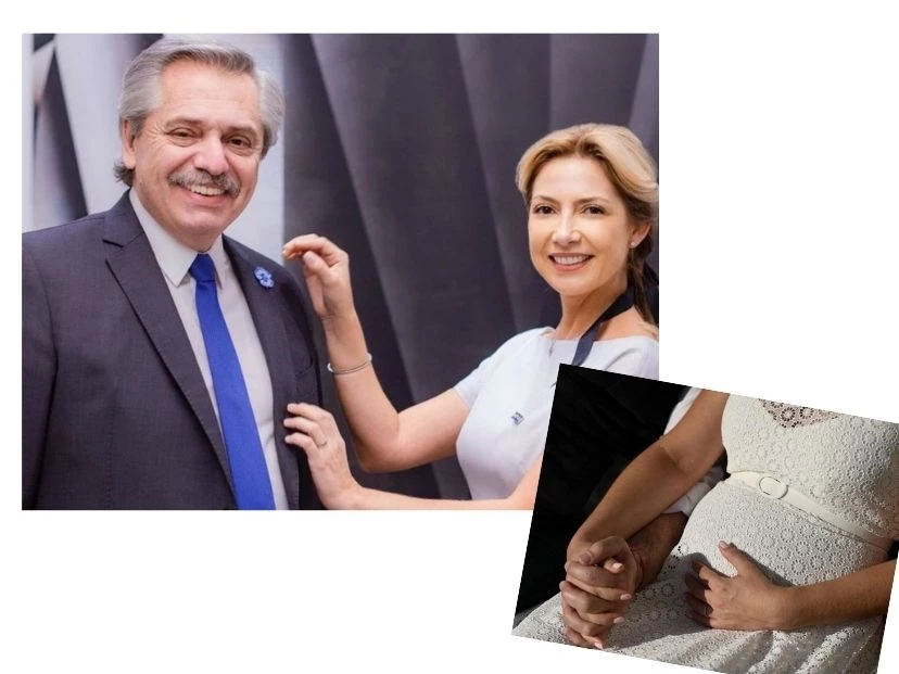 Fabiola Yañez y Alberto definen nombre de su hijo