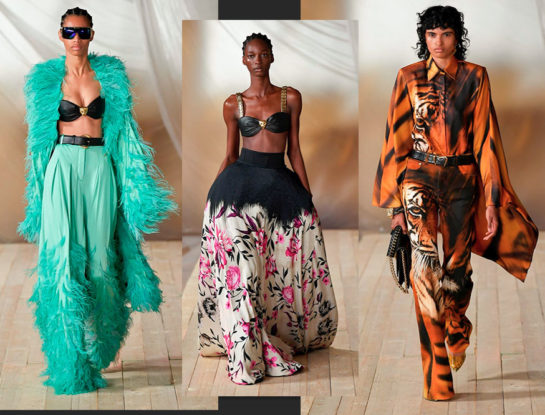 Roberto Cavalli deja en claro que el animal print está más vigente que nunca