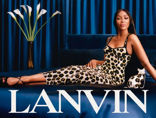 Naomi Campbell es la elegida por Lanvin para protagonizar su nueva campaña de verano
