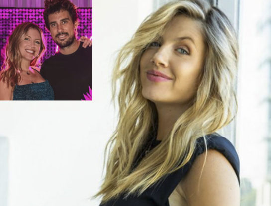 Así lució Stephanie Demner su panza de embarazo en la fiesta de cumpleaños que le organizó Guido Pella, su pareja