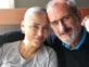 Gustavo Zerbino con su segunda mujer que murió de cáncer