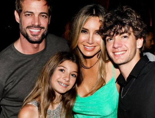 William Levy sorprendido por los mensajes de su ex esposa y de uno de sus hijos