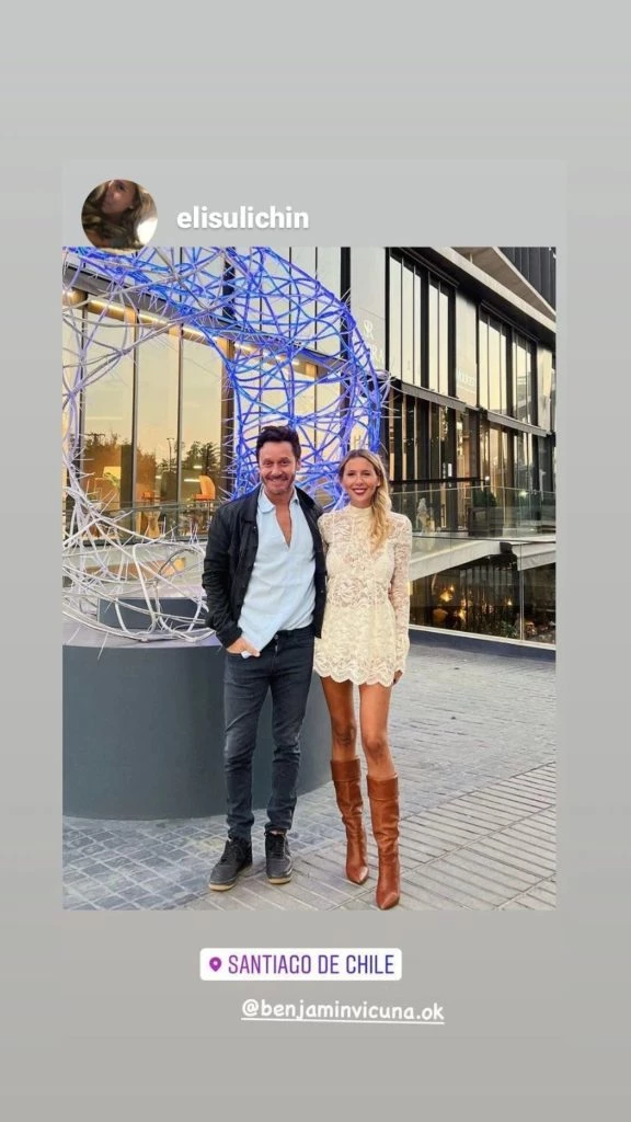 Benjamín Vicuña y Eli Sulichin en Chile