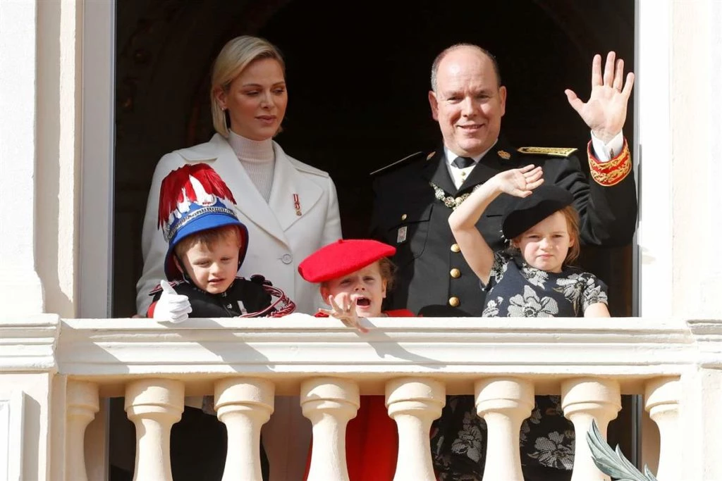 Charlene de Mónaco y el príncipe Alberto