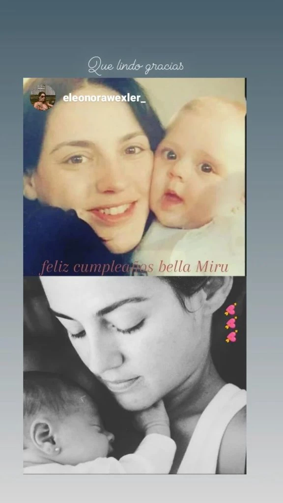 Miranda Wassington, la hija de Eleonora Wexler