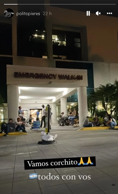 El hospital donde está internado Clemente Zavaleta