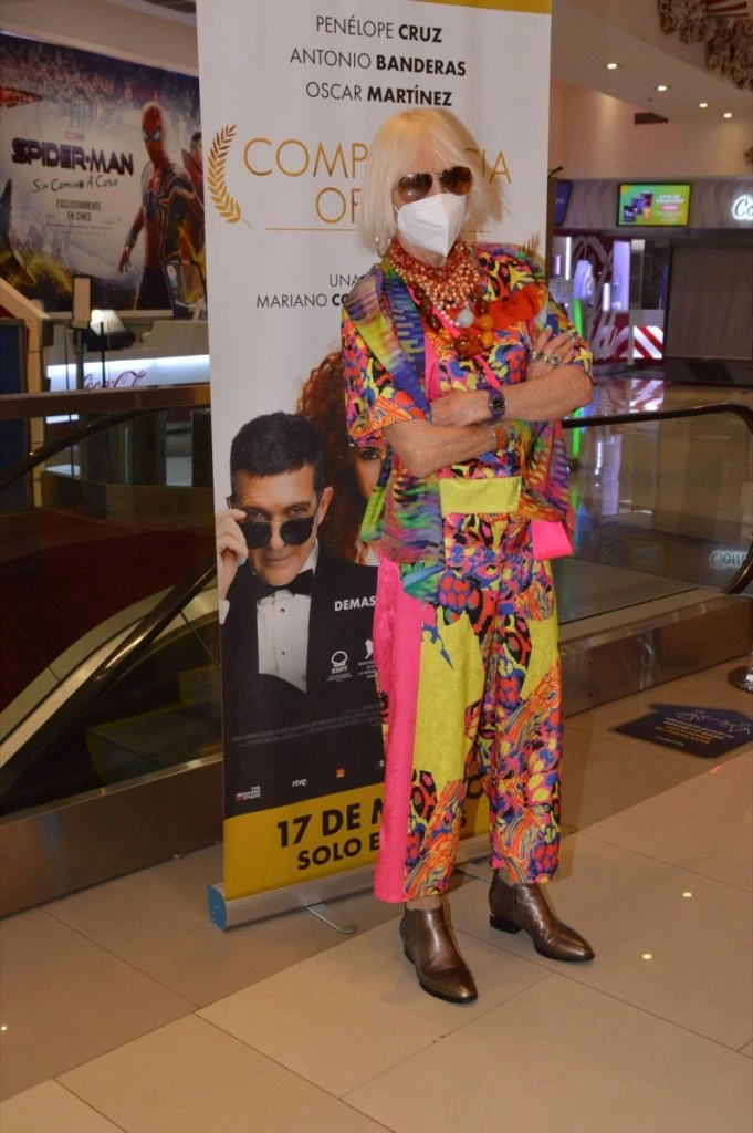 Marta Minujín en el estreno de "Demasiado Ego"