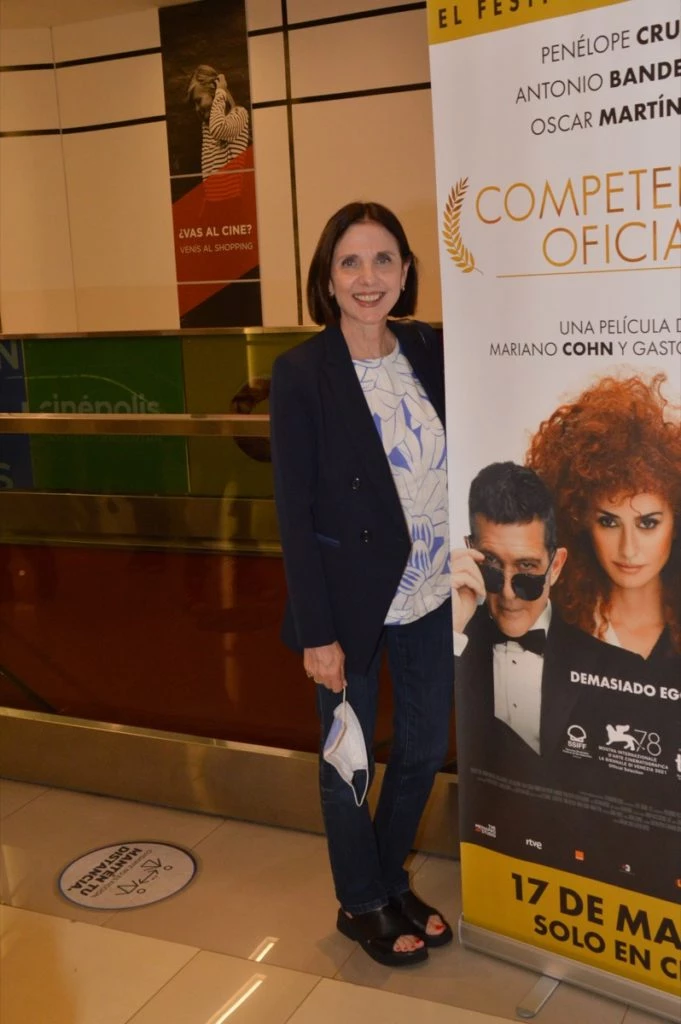 Silvina Chediek en el estreno de "Demasiado Ego"