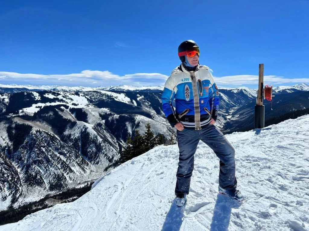 Marley esquiando en Aspen