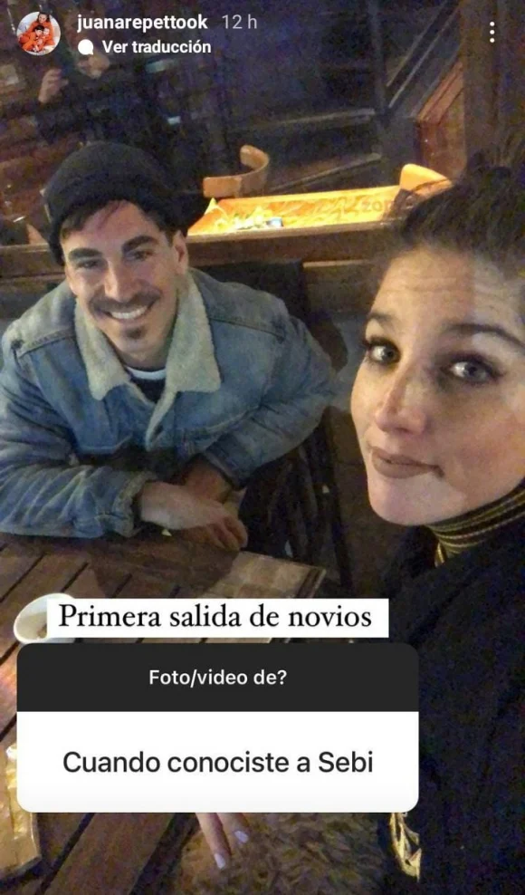 Primera salida de novios de Juana Repetto y Sebastián Graviotto