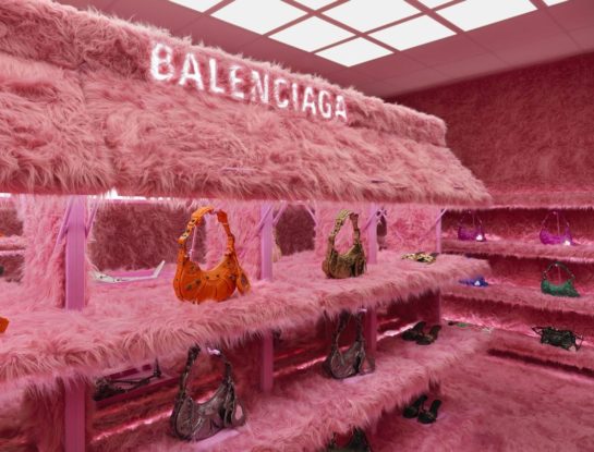 ¡Súper original! Así es el diseño del pop-up store de Balenciaga en Londres