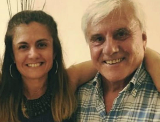 La emotiva foto retro que usó Natalia Bravo para saludar a su papá, Fernando Bravo, por su cumpleaños