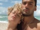 Romina Richi y su novio de vacaciones