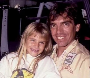 CAROLINA OLTRA CON PADRE