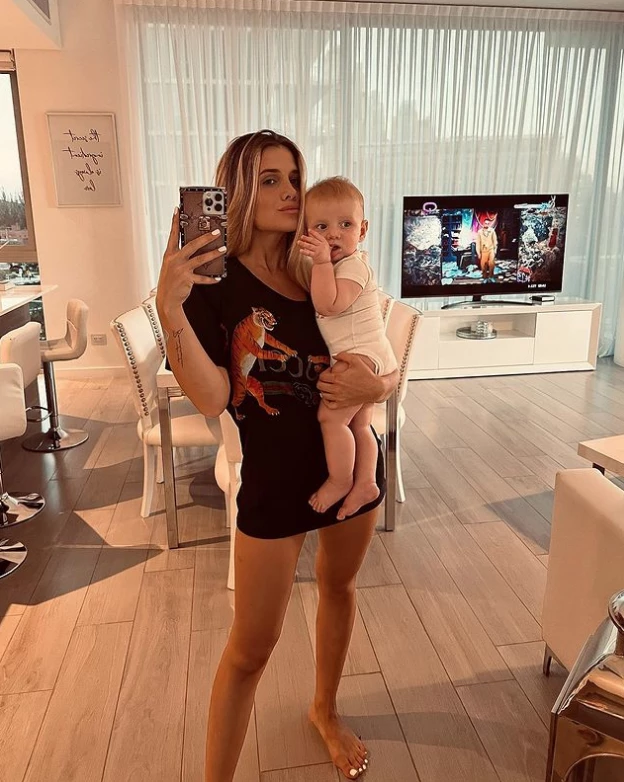 camila homs en su casa de Puerto Madero