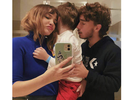 Las fotos de la escapada de Celeste Cid junto a sus hijos André Horvilleur y Antón Noher