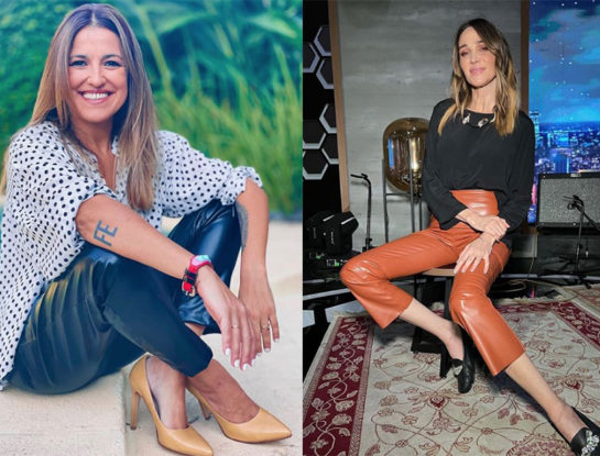 Maju y Vero Lozano convierten la camisa de cuero en el nuevo básico del guardarropas