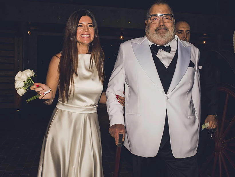 casamiento Lanata y Elba Marcovecchio