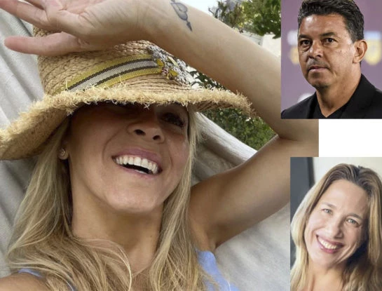 Qué dijo Geraldine La Rosa, la esposa de Marcelo Gallardo, en su primer posteo en redes sociales tras los rumores de romance del DT con Alina Moine