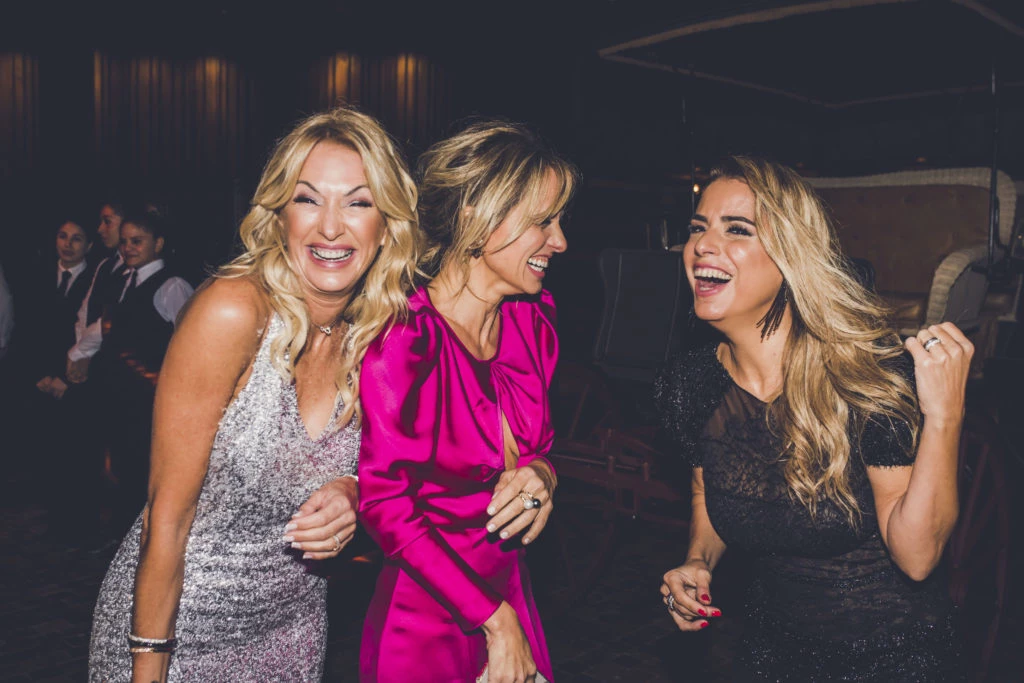 Invitadas al casamiento de Lanata