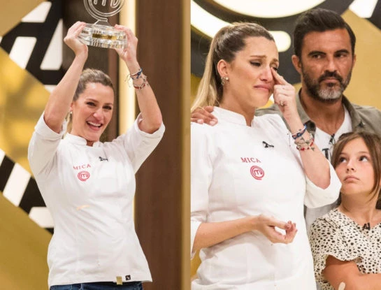 Las emotivas palabras de Mica Viciconte tras ganar "Masterchef Celebrity 3"