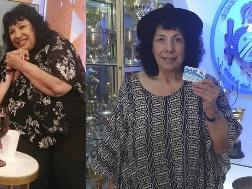 Marita Monteleone, la mujer de "la voz en el teléfono", reveló cómo hizo para bajar 74 kilos de peso