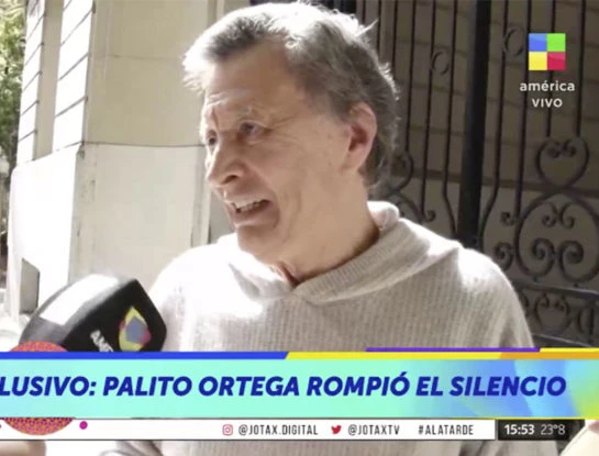 Palito Ortega rompió el silencio y habló de Rosa Ortega, su supuesta hija