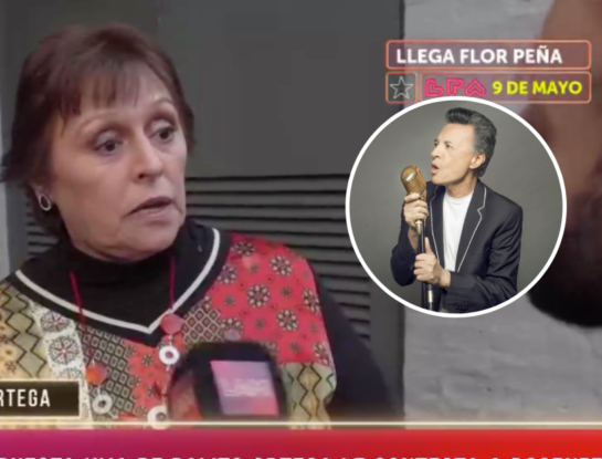 Rosa Ortega, la mujer que dice ser hija de Palito Ortega, desafió al cantante con un contundente pedido