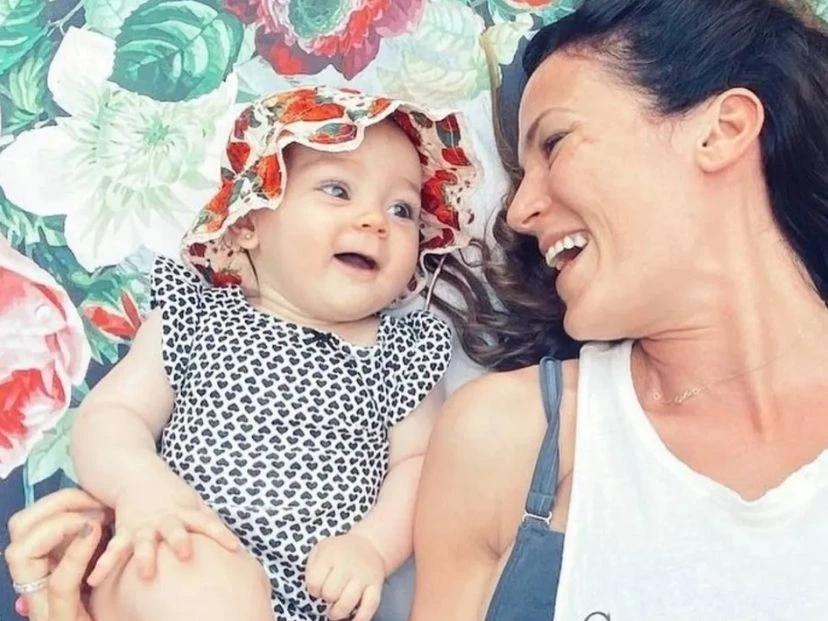 Paula Chaves y la lactancia materna