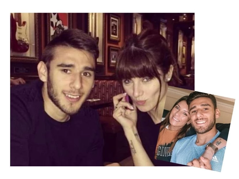 Así era la relación de Eduardo Salvio con su ex mujer Magalí Aravena