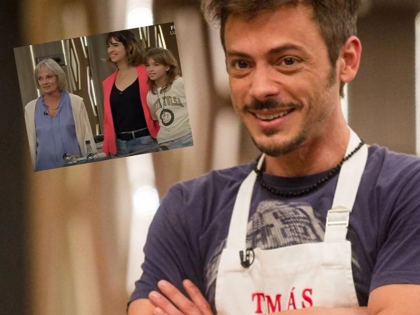 Tomás Fonzi presentó a su familia