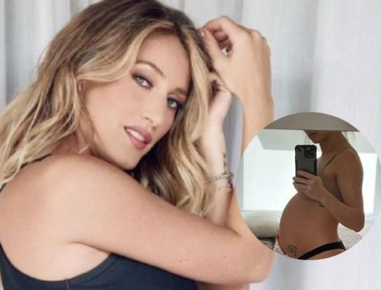 Mica Viciconte mostró nuevas imágenes de su pancita e hizo un divertido reto a sus seguidores