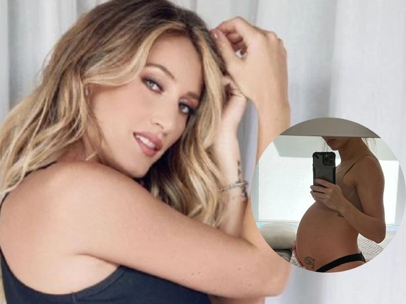 Mica Viciconte mostró nuevas imágenes de su pancita