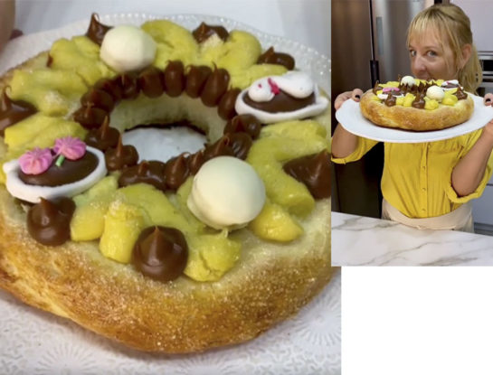 La receta de la rosca de pascua facilísima de Jimena Monteverde