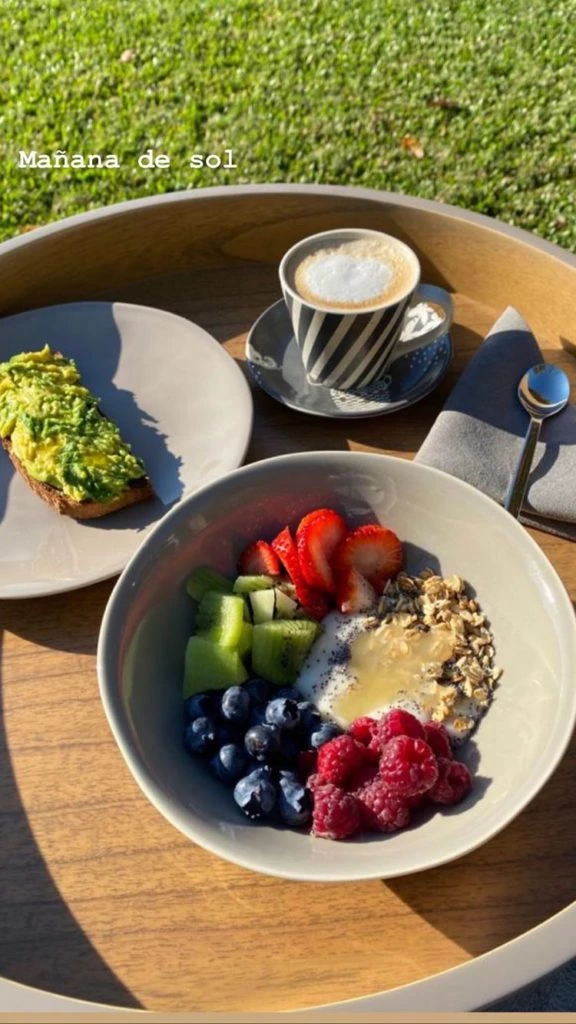 DEsayuno de Juliana Awada