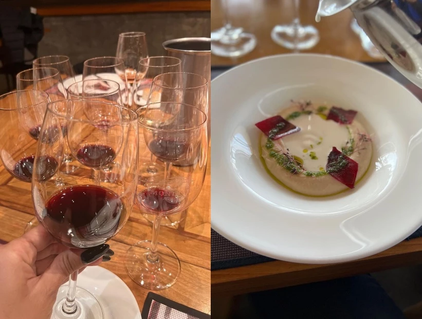 Natalia Borges en escapada a Mendoza con Pocho Lavezzi