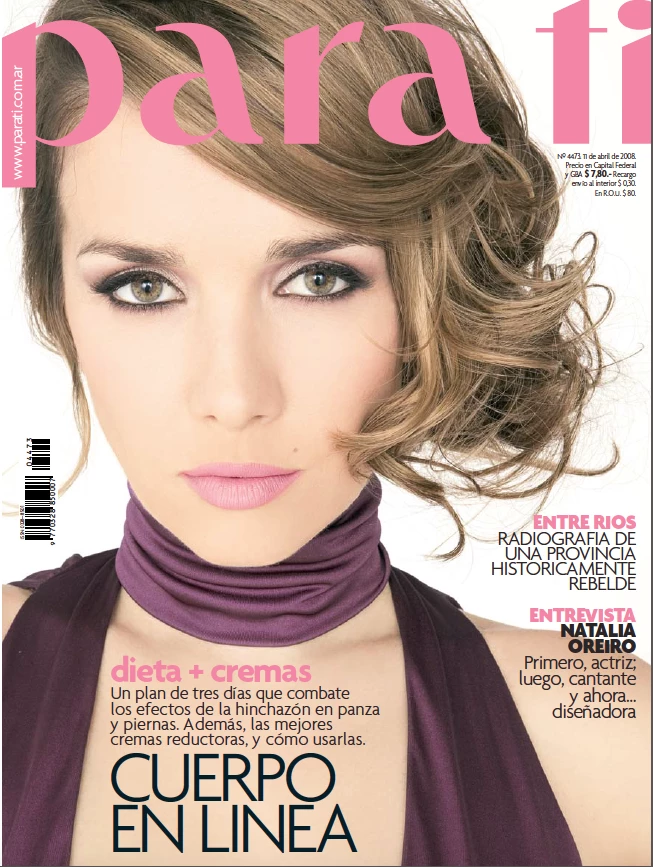 Tapa Para Ti Natalia Oreiro