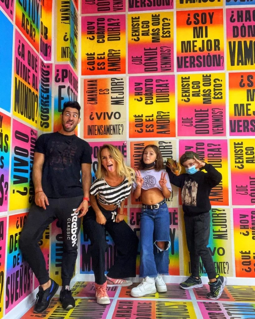 El Tucu López, Sabrina Rojas, hijos de Luciano Castro