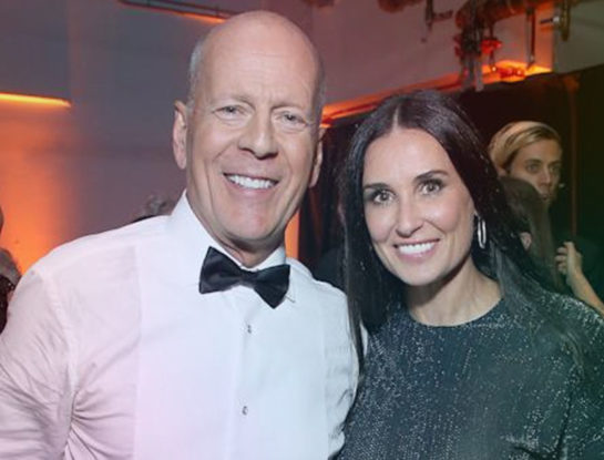 El emotivo gesto de Demi Moore hacia Bruce Willis, su ex marido, tras anunciar que se retira de la actuación por padecer una enfermedad neurológica