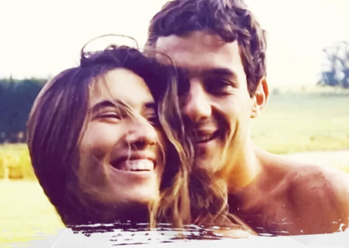 ADRIANE YAMIN Y AYRTON SENNA