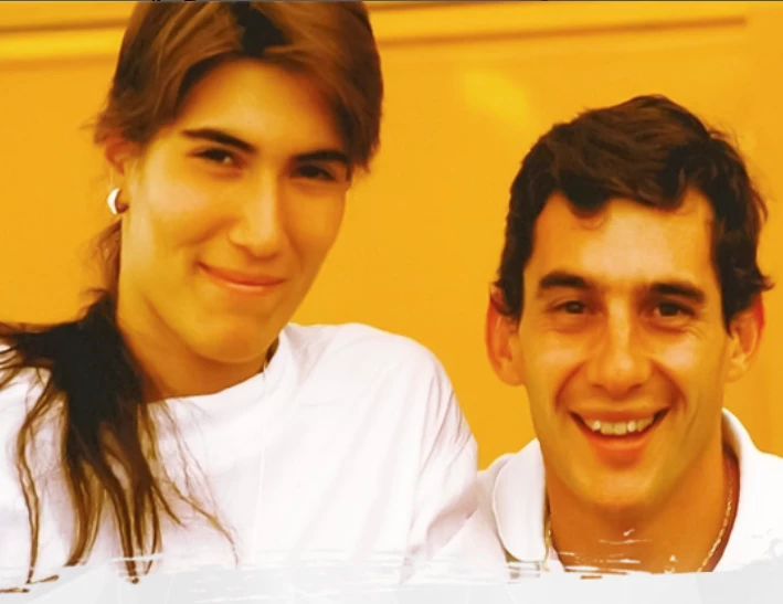 ADRIANE YAMIN Y AYRTON SENNA