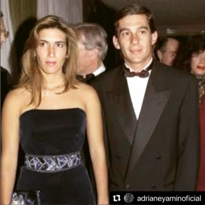 ADRIANE YAMIN Y AYRTON SENNA