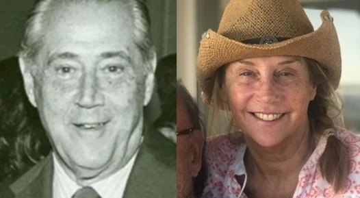 Marcela Tinayre y su padre