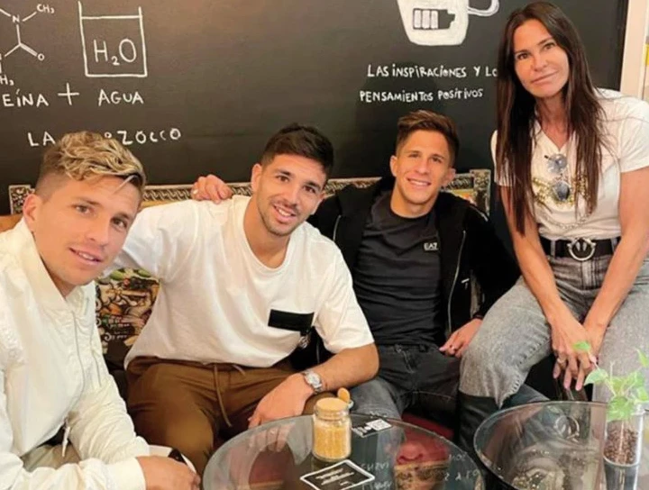 CAROLINA BALDINI CON HIJOS