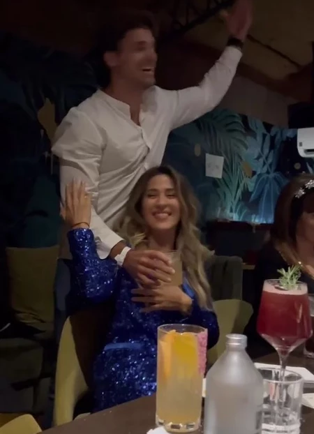 JIMENA BARON Y MATIAS PALLEIRO