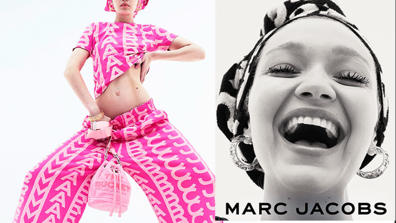 Gigi Hadid Marc Jacobs Monogram Campaign 2022