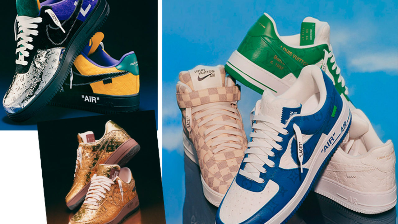 Louis Vuitton y Nike “Air Force 1” le rinde tributo a Virgil Abloh y crean  zapatillas solo para fashionistas – Revista Para Ti