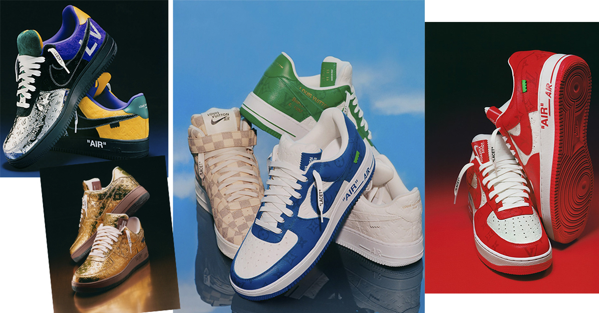 Louis Vuitton y Nike “Air Force 1” le rinde tributo a Virgil Abloh y crean  zapatillas solo para fashionistas – Revista Para Ti