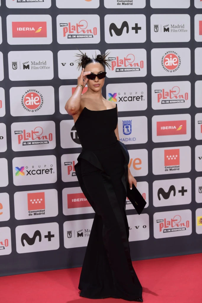 Kat Safarova Platino Awards 2022 Red Carpet . Madrid - May 1, 2022