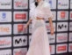Maribel Verdu Platino Awards 2022 Red Carpet . Madrid - May 1, 2022
